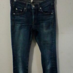 rag & bone Dark Blue Skinny Jeans
